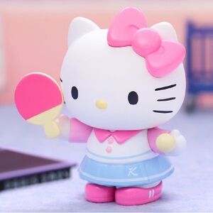 Sanrio Hello Kitty Vibrant Sports Meeting Blind Box Toy Figure Table Tennis
